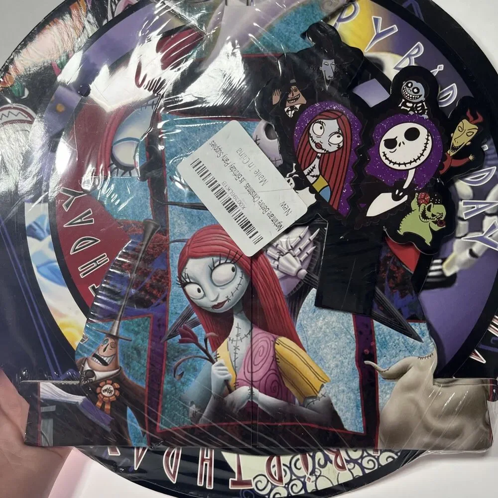 Nightmare Before Christmas Cake Stand Multi Color,cardboard cupcake display